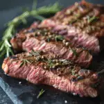 Frozen Steak in Air Fryer