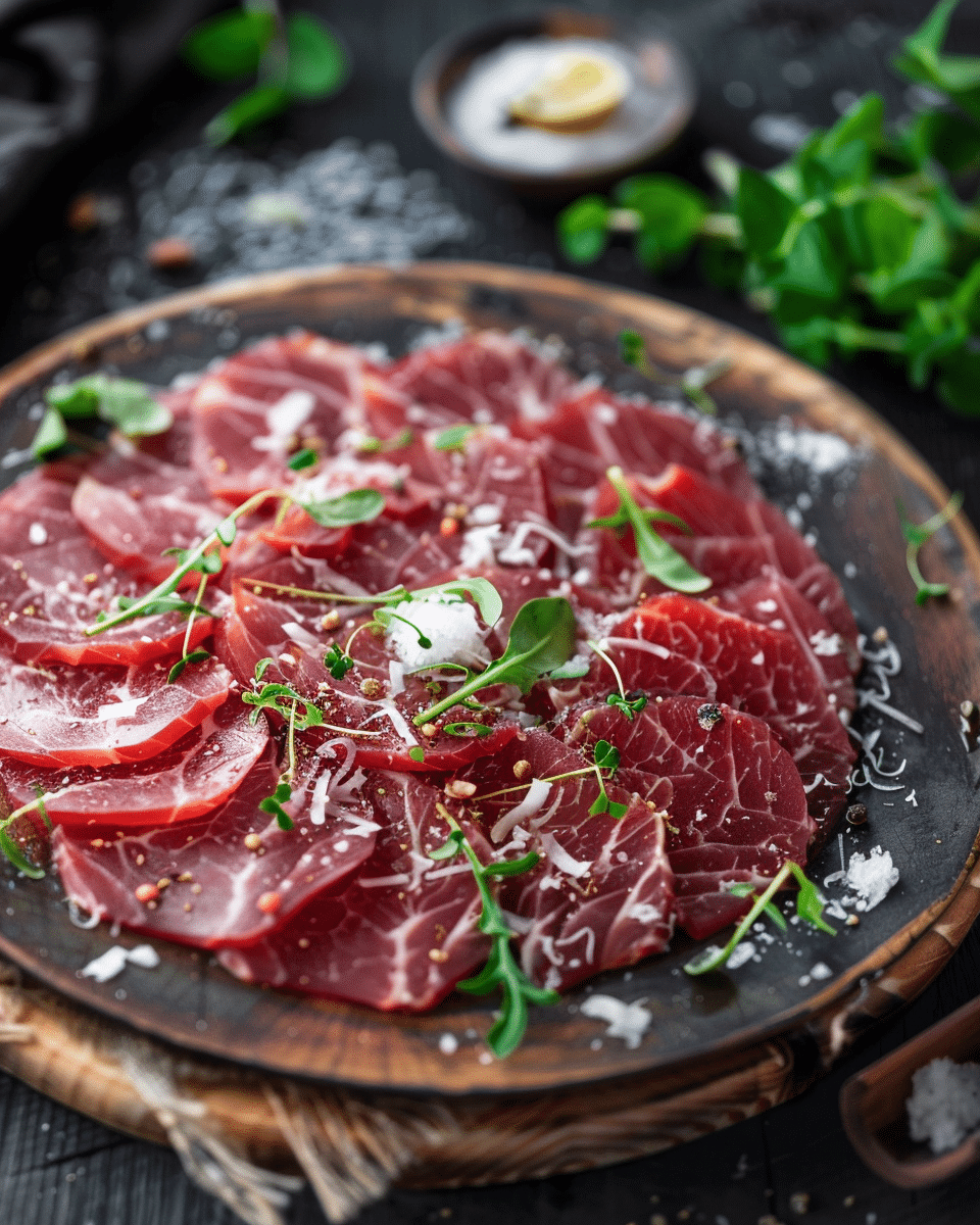 Tuna Carpaccio