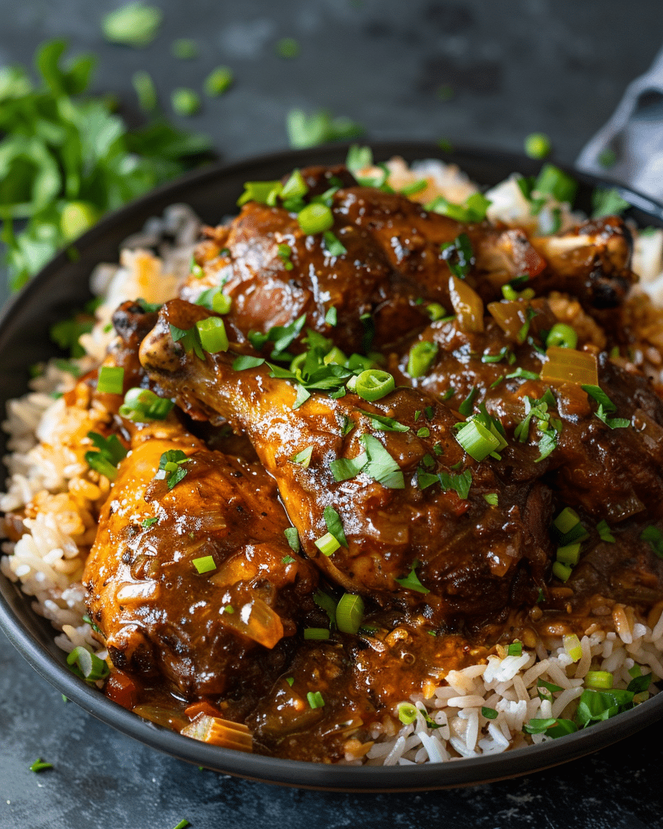 Brown Stew Chicken