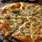 Chicken Alfredo Pizza