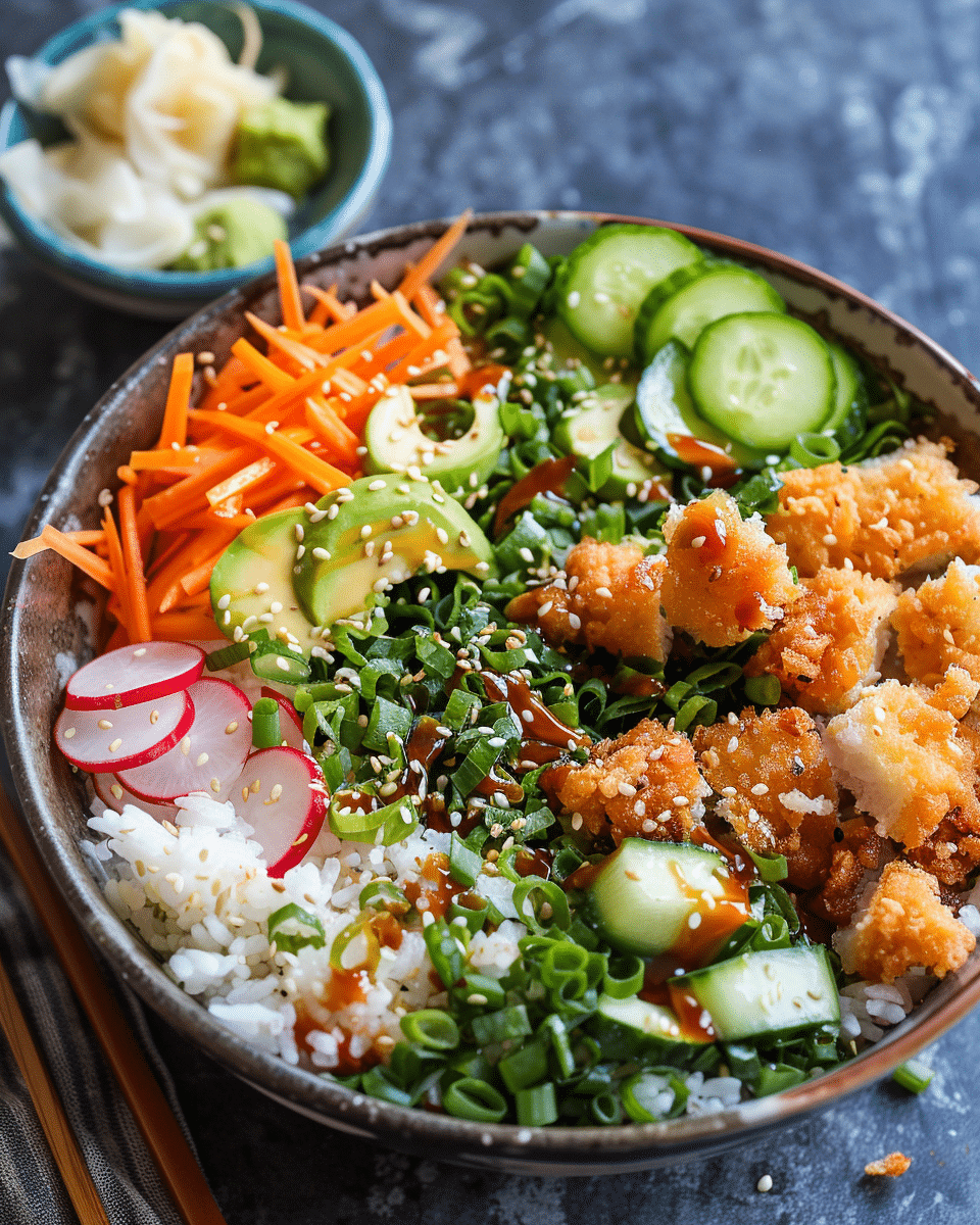 Crunchy Roll Bowls Recipe