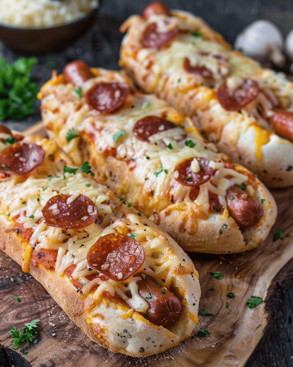 Air Fryer Pizza Dogs