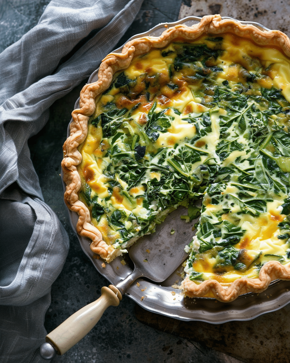 Classic Spinach Quiche Recipe