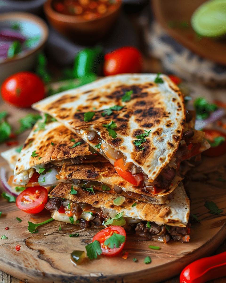 Oxtail Quesadillas