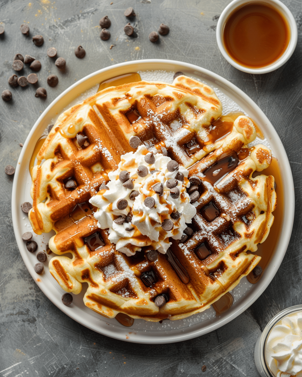 Chocolate Chip Waffles Recipe
