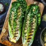 Grilled Romaine with Vegan Caesar Dressing