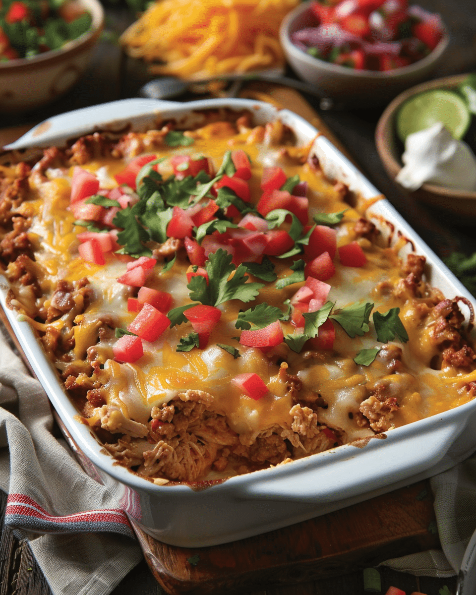 Turkey Burrito Casserole Recipe