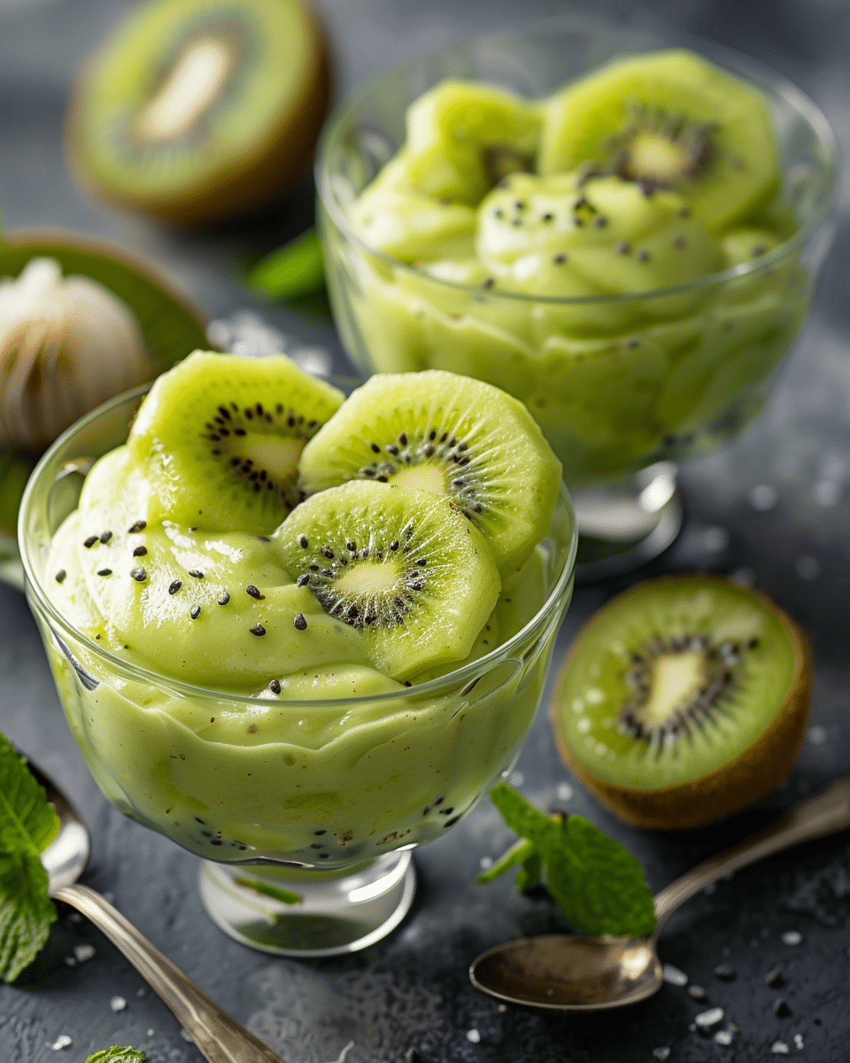 Kiwi Pudding