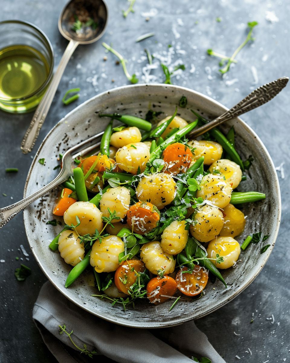 Spring Veggie Gnocchi