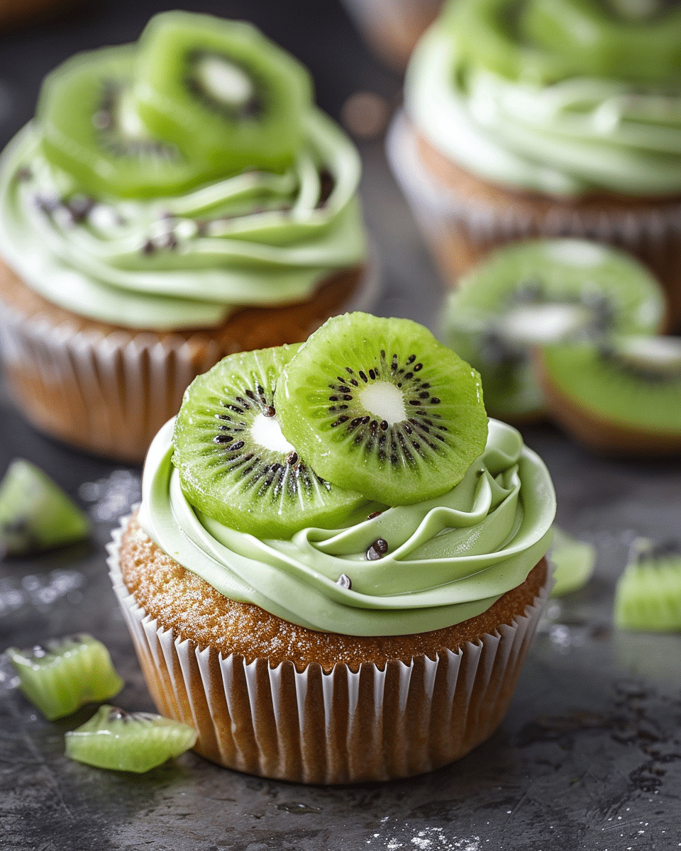 Kiwi Cupcakes