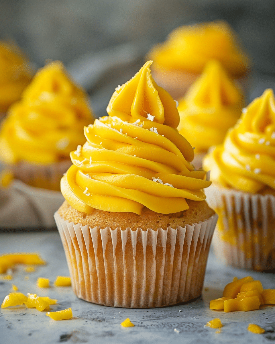 Mango Cupcakes