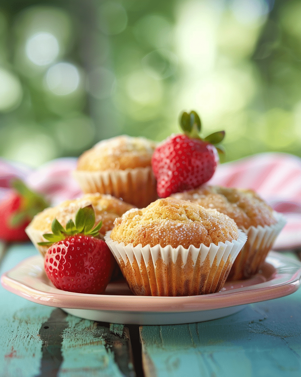 Strawberry Banana Muffins