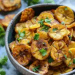 Crispy Plantain Chips in the Air Fryer