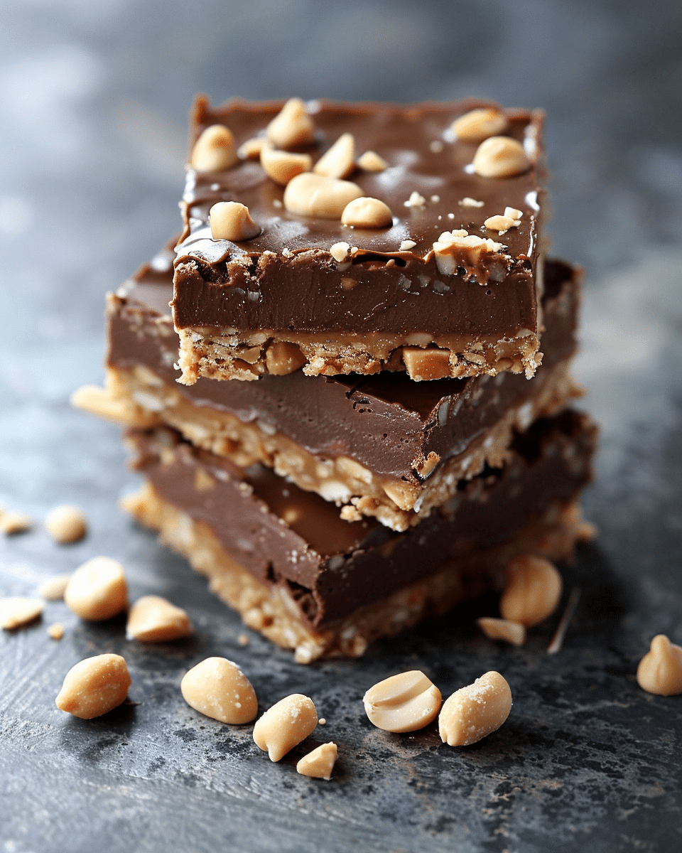 Lunchroom Chocolate Peanut Butter Bars