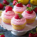 Strawberry Lemon Cupcakes