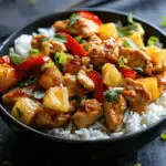 20 Minute Ginger Pineapple Chicken Stir Fry