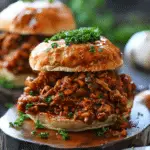 Honey Garlic Chicken Sloppy Joes