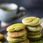 Matcha Snickerdoodles
