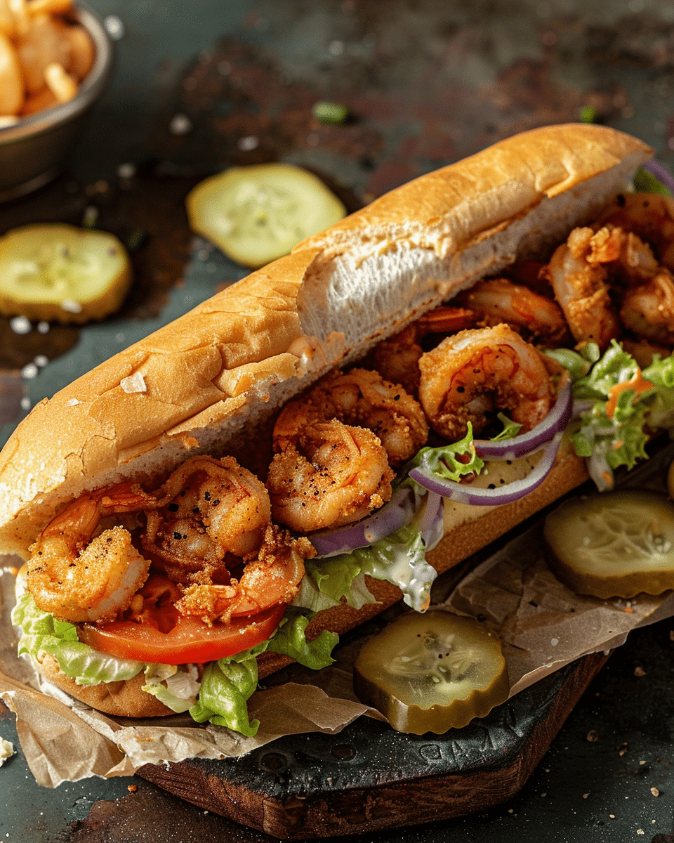 Shrimp Po' Boy Sandwich Recipe
