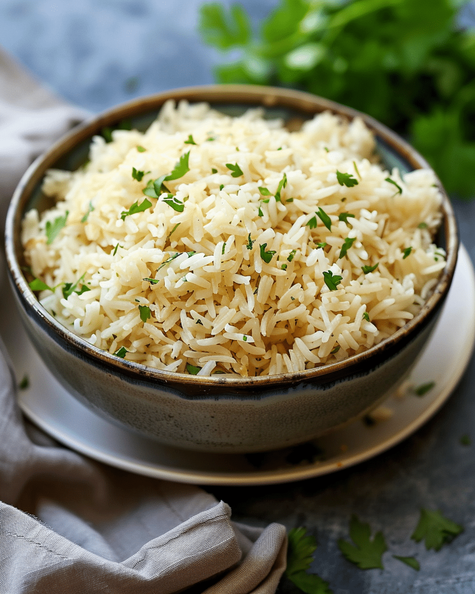 Air Fryer Stick of Butter Rice Recipe
