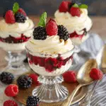 Berries & Cream Mini Trifles