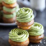 Easy Matcha Cruffins