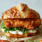 Crispy Chicken Croissant Sandwich Recipe