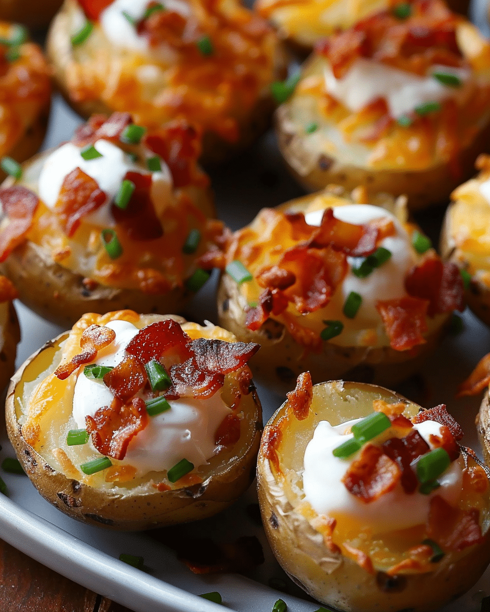 Loaded Baked Potato Bites