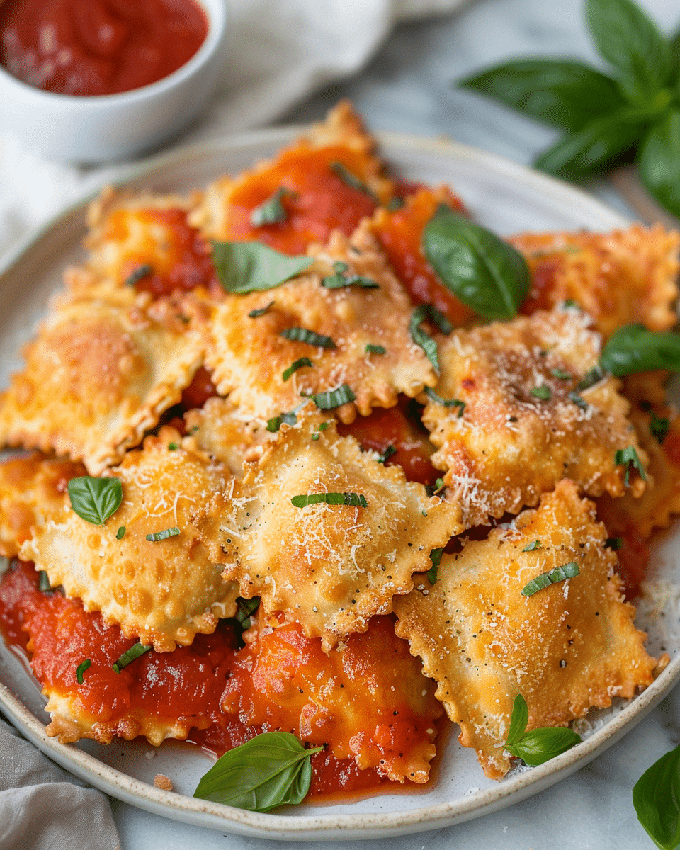 Air Fryer Toasted Ravioli