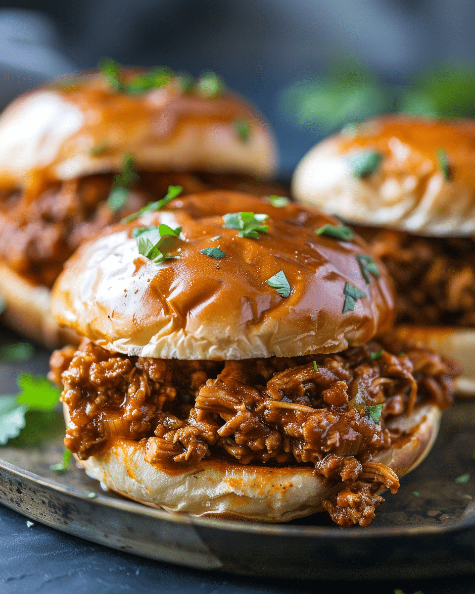 Cajun Chicken Sloppy Joes