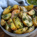 Easy Air Fryer Pesto Potatoes Recipe