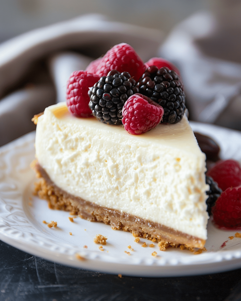 Greek Yogurt Cheesecake