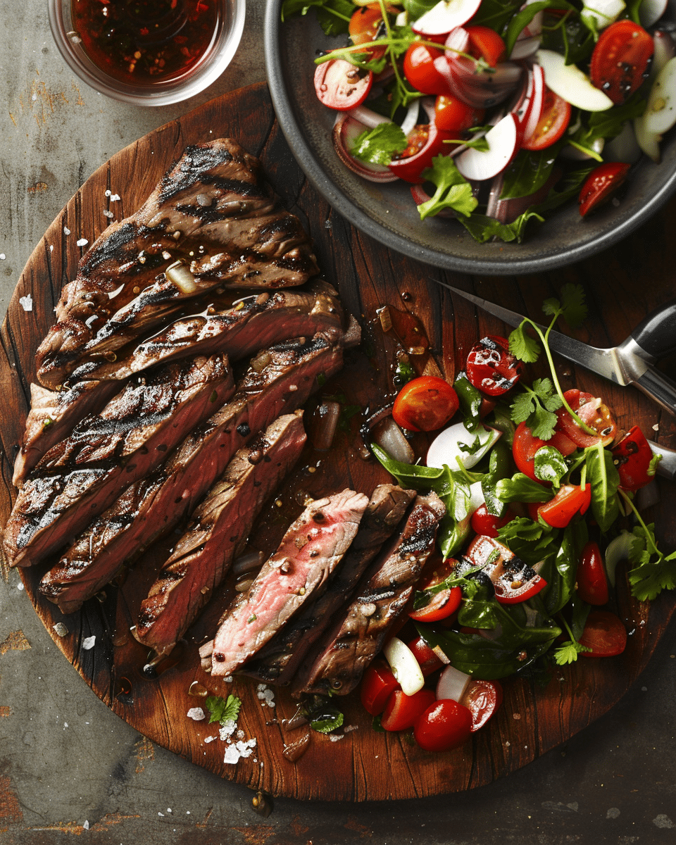 Grilled Marinated Flank Steak Recipe