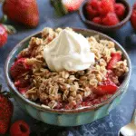 Strawberry Rhubarb Crisp