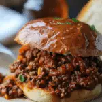 Beef Bolognese Sloppy Joes