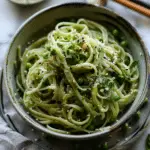 Green Ginger Rice Noodles