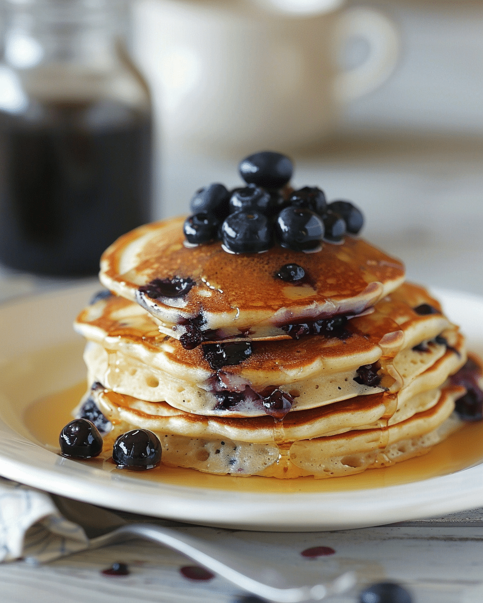 Trisha Yearwood’s Blueberry Pancakes Recipe