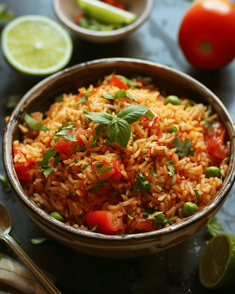 Vietnamese Tomato Rice Recipe