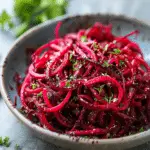 Air Fryer Roasted Spiralized Beets Recipe