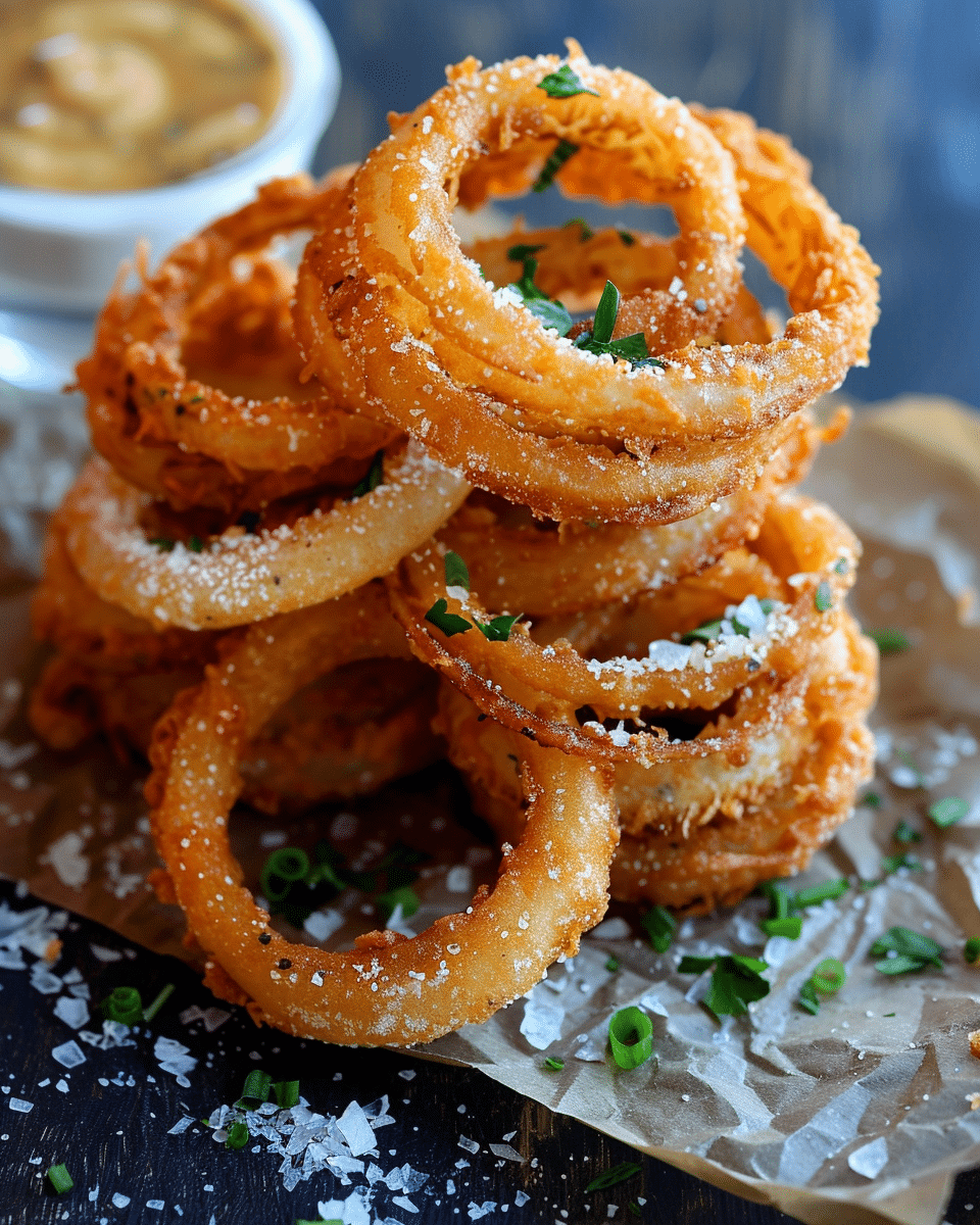 Crispy Onion Rings Chips