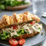 Tuna Croissant Sandwich Recipe