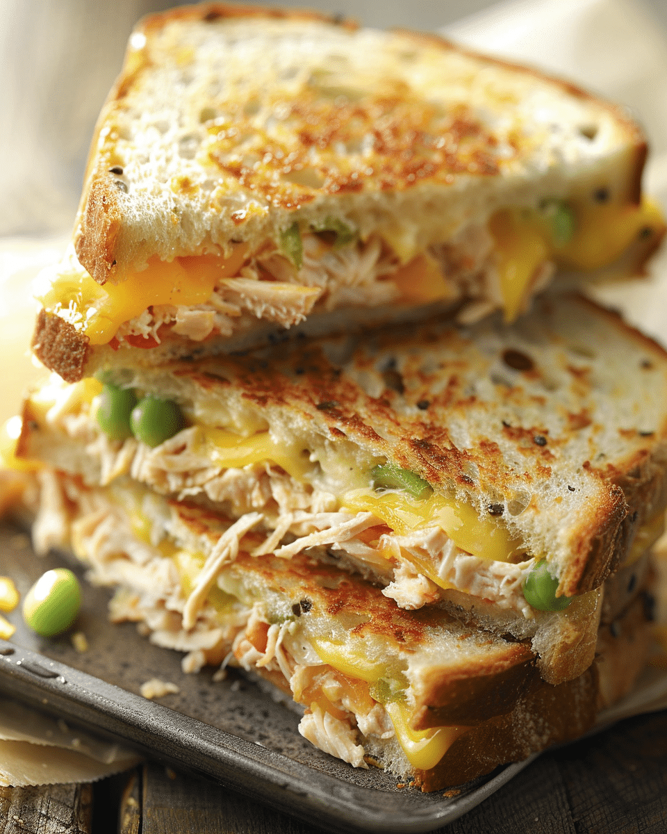 Tuna Grilled Cheese Sandwich Recipe