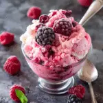 Berry Granita with Whipped Ricotta Recipe