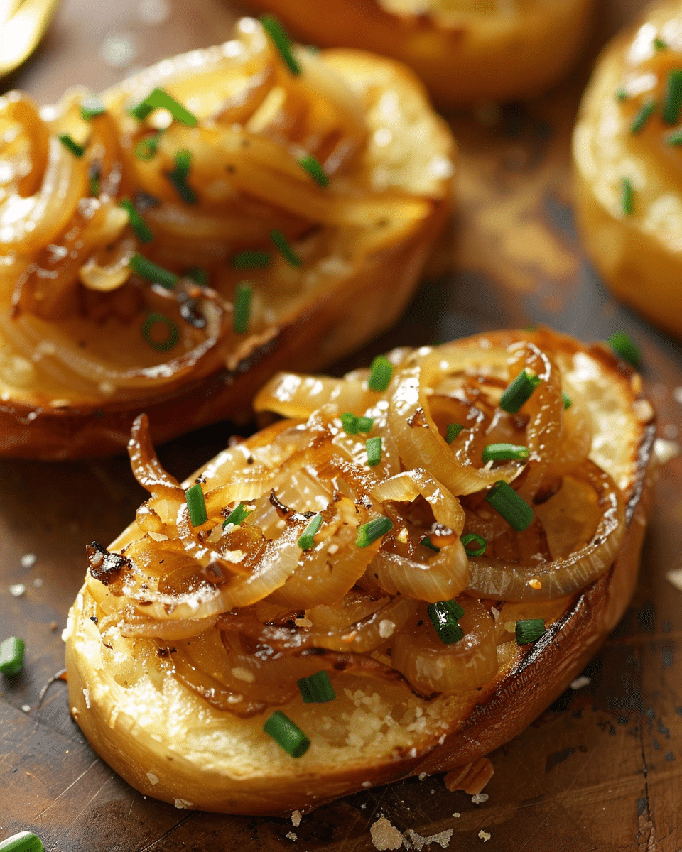Caramelized Onion Appetizers Recipe