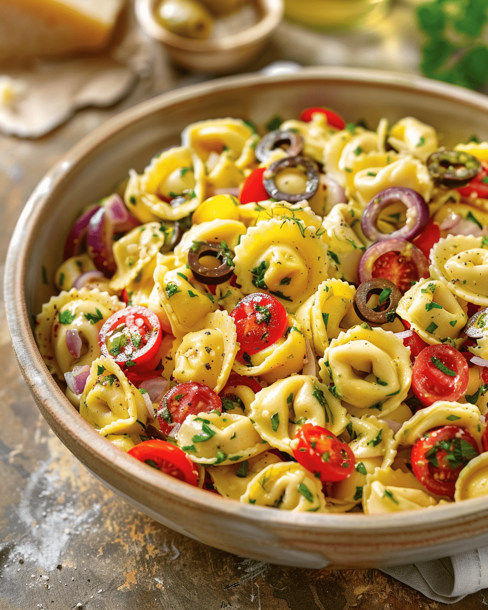 Tortellini Pasta Salad Recipe