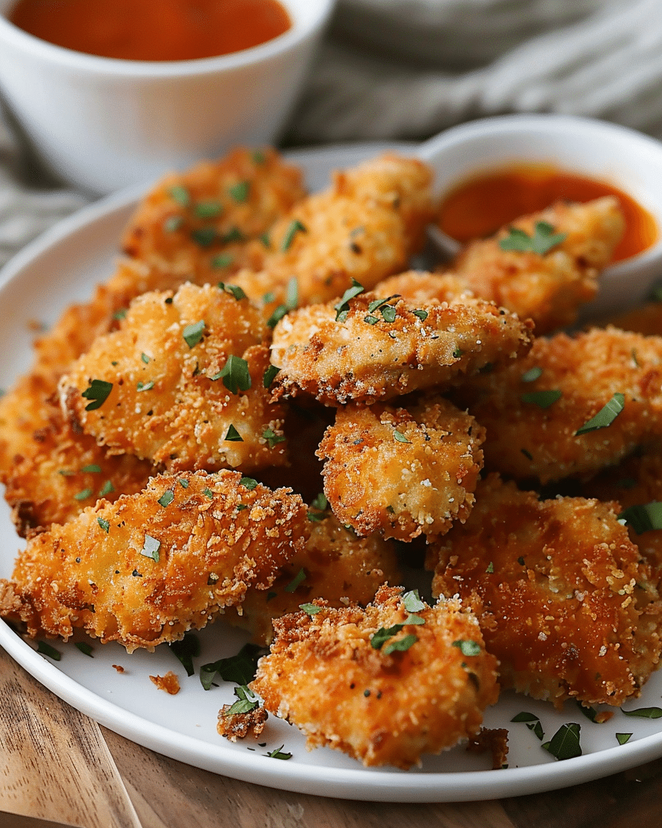 Crispy Baked Chicken Nuggets Recipe
