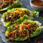 Barbacoa Beef Lettuce Wraps