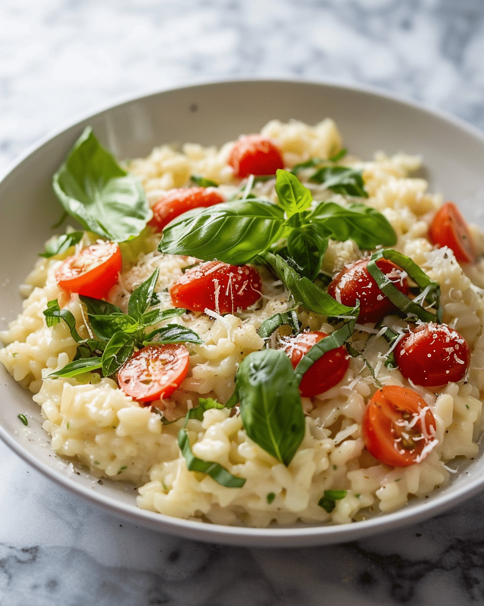 Caprese Risotto