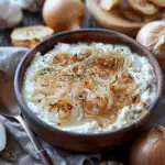 Greek Yogurt Onion Dip with Caramelized Onions