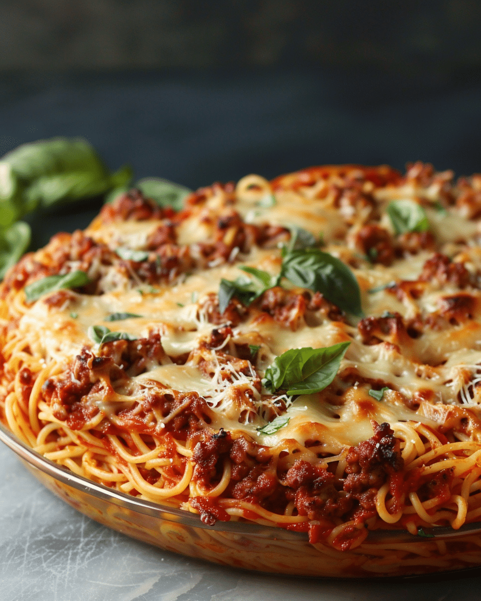 Spaghetti Pie